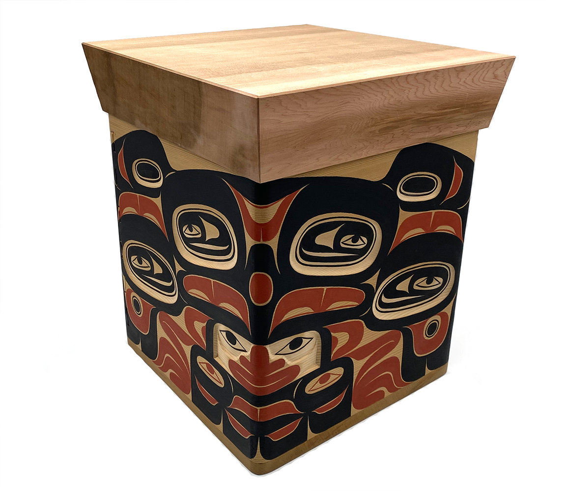 Old Eagle Box Bentwood Cedar Box - David Stephens